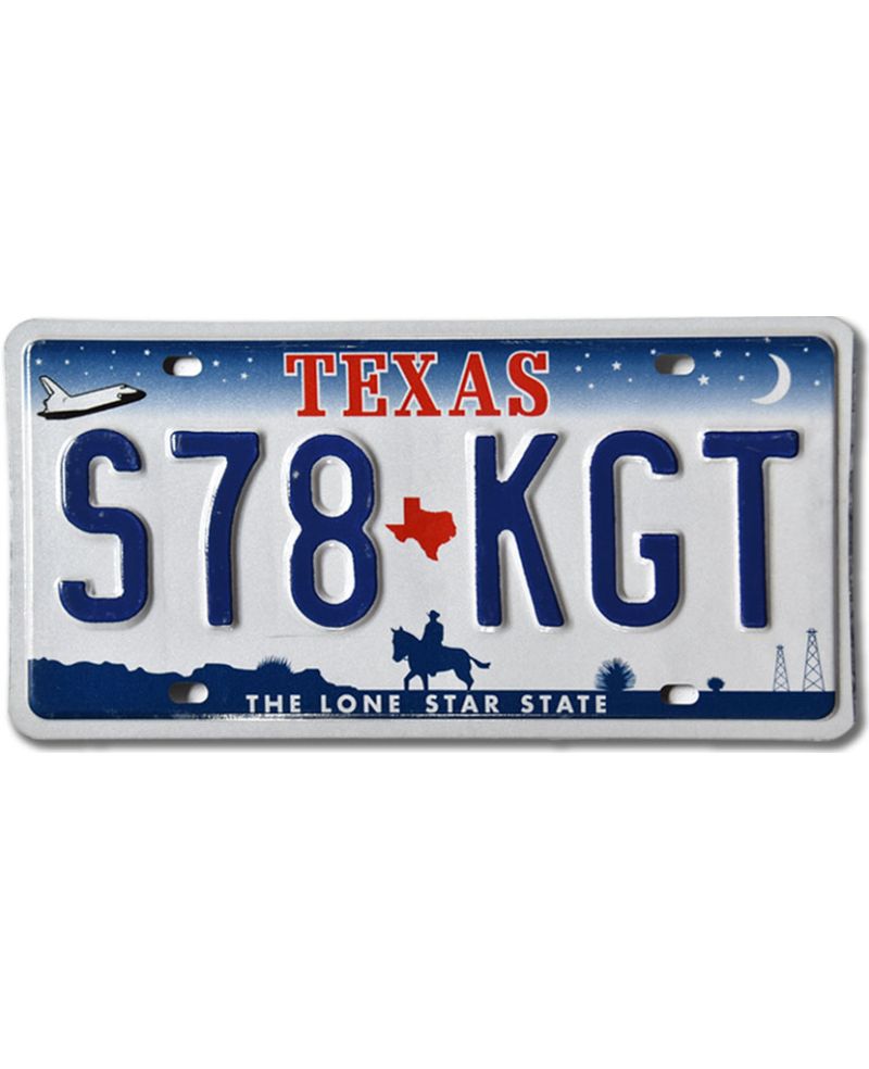 Americká SPZ Texas Horse S78 KGT