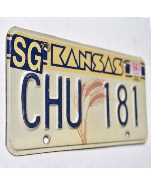 Americká SPZ Kansas 1989 Wheat CHU 181