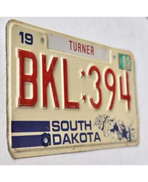 Tablica rejestracyjna USA South Dakota Mount Rushmore BKL 394