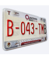 Meksykańska tablica rejestracyjna Quintana Roo B-043-TMB