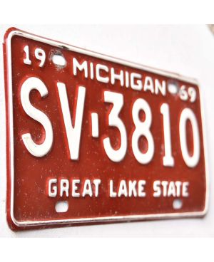 Americká SPZ Michigan 1969 Great Lake SV-3810