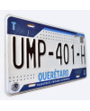 Meksykańska tablica rejestracyjna Quarétaro UMP-401-H