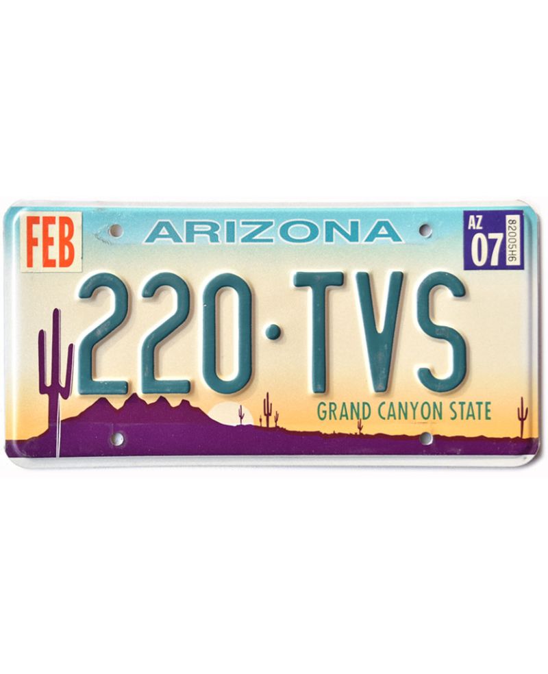 Tablica rejestracyjna USA Arizona Grand Canyon 220-TVS