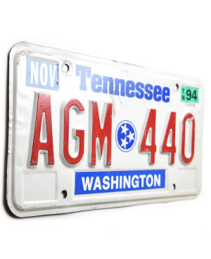 Tablica rejestracyjna USA American Tennessee Stars