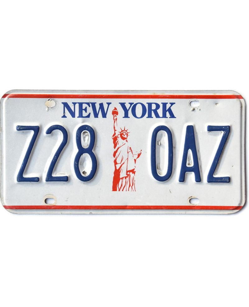 Tablica rejestracyjna USA New York Liberty Z28 0AZ