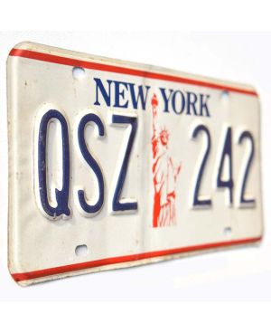 Americká SPZ New York Liberty QSZ 242