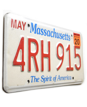 Tablica rejestracyjna USA Massachusetts - The Spirit of America