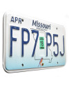 Tablica rejestracyjna USA Missouri Blue Bird