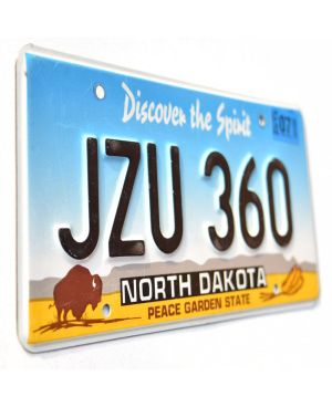 Tablica rejestracyjna USA North Dakota Buffalo