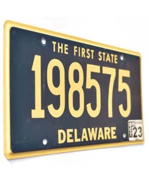 Tablica rejestracyjna USA Delaware The First State Blue 198575