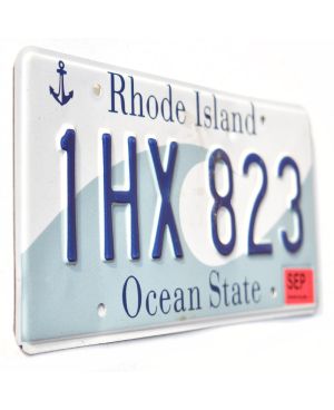 Americká SPZ Rhode Island Ocean State 1HX 823