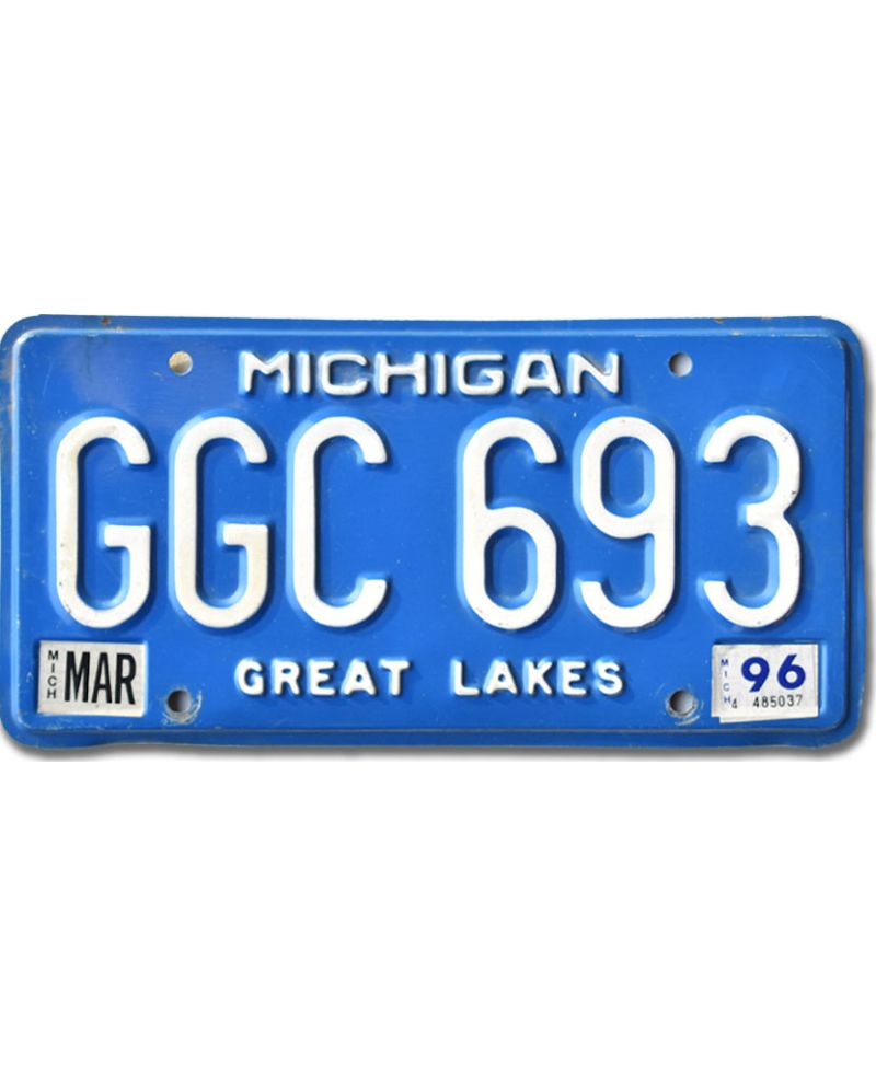 Americká SPZ Michigan Great Lakes GGC 693