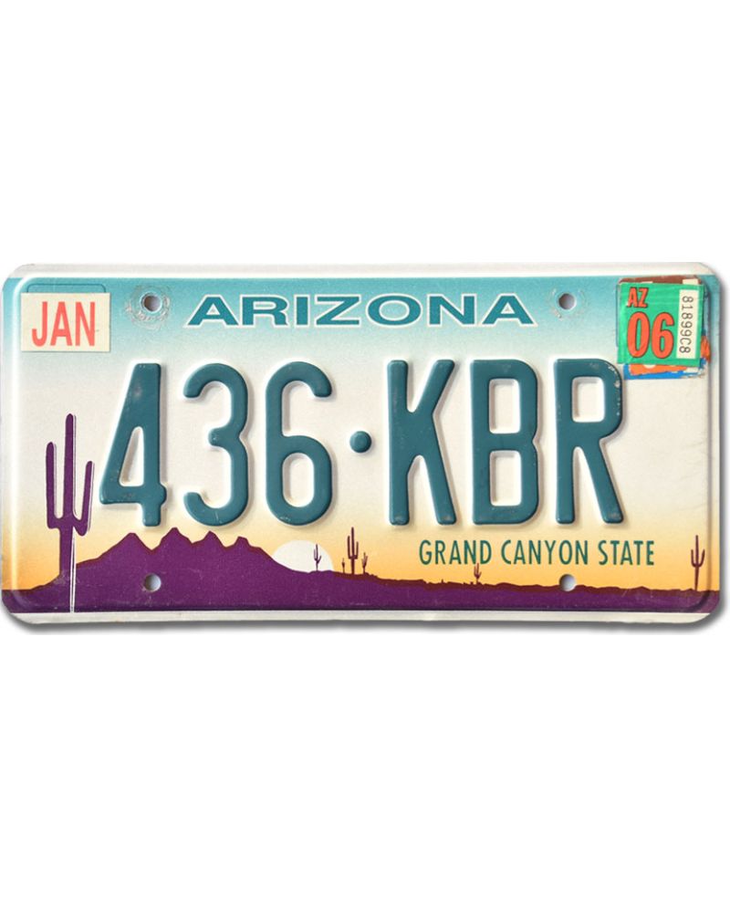 Tablica rejestracyjna USA Arizona Grand Canyon 436-KBR
