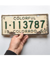 Tablica rejestracyjna USA Colorado 1950 Colorful 1-113787