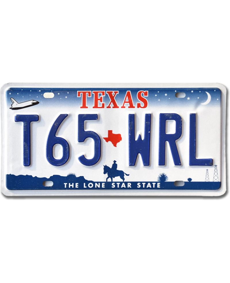 Tablica rejestracyjna USA Texas Horse T65 WRL
