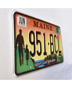 Americká SPZ Maine Support Agriculture 951-BCL