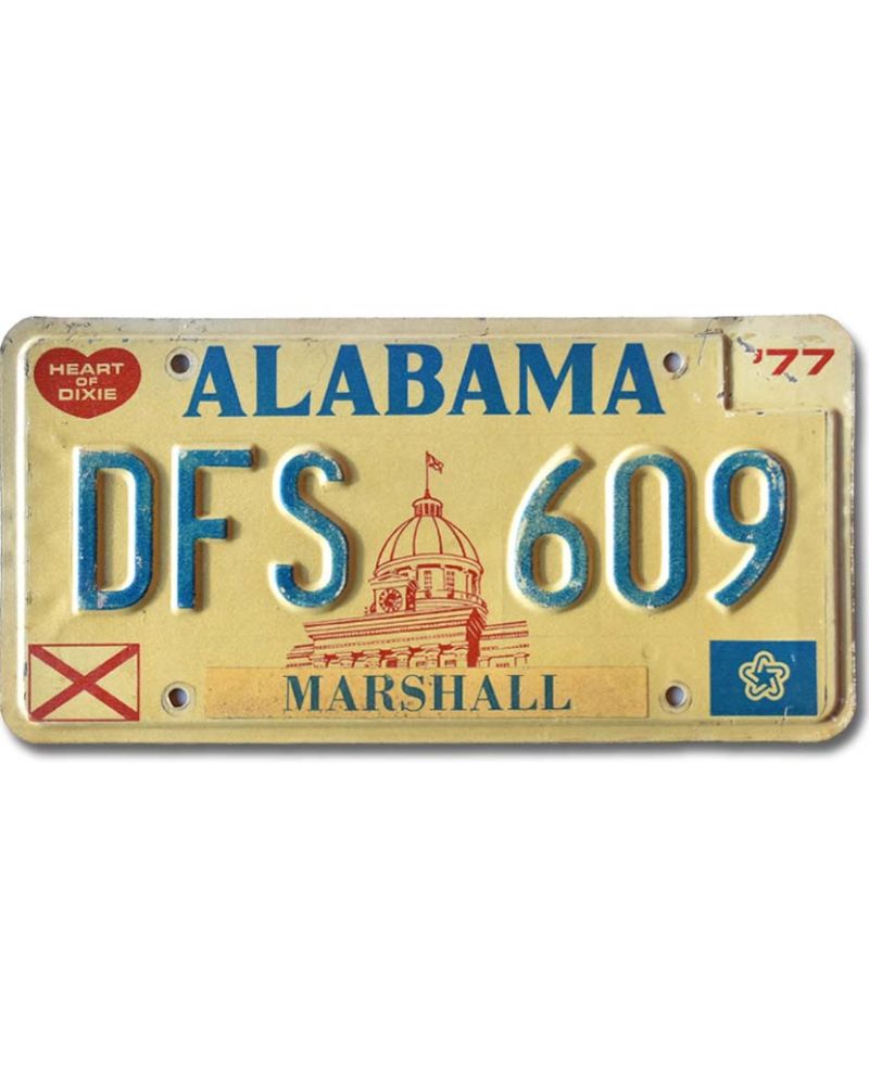 Tablica rejestracyjna USA Alabama Capitol DFS 609