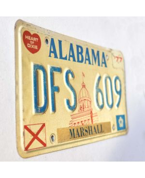 Americká SPZ Alabama Capitol DFS 609