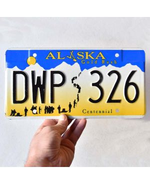 Americká SPZ Alaska Gold Rush DWP 326