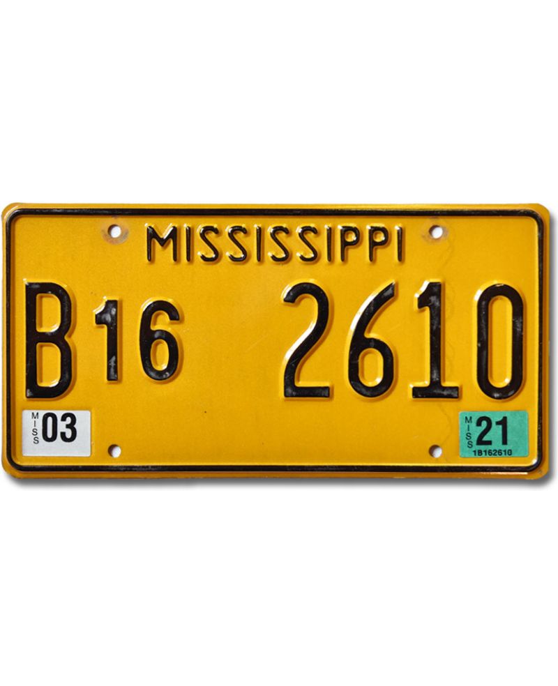 Tablica rejestracyjna USA Mississippi Heavy Truck B16-2610