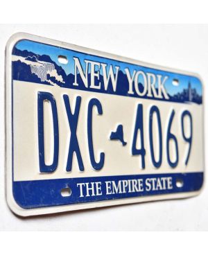 Tablica rejestracyjna USA New York Empire State DXC-4069