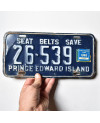 Kanadyjska tablica rejestracyjna Prince Edward Island Blue 26-539