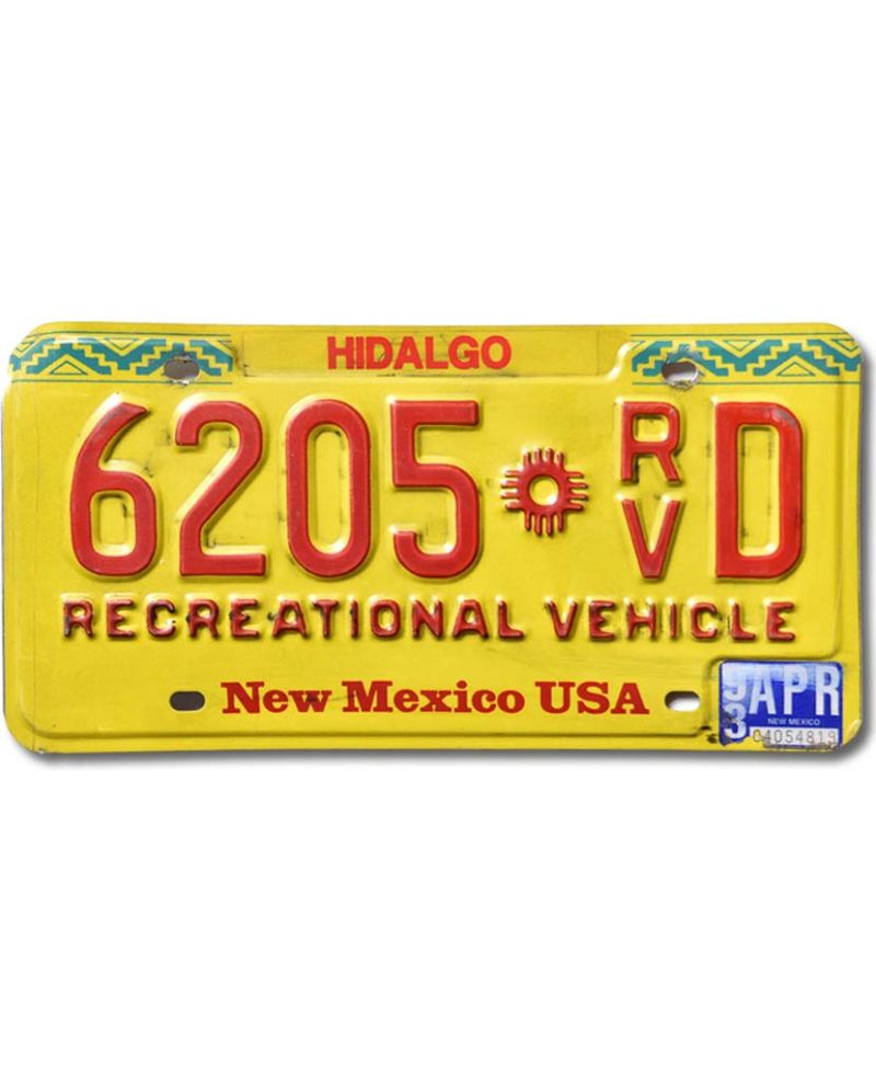 Americká SPZ New Mexico Recreational 6205 RVD