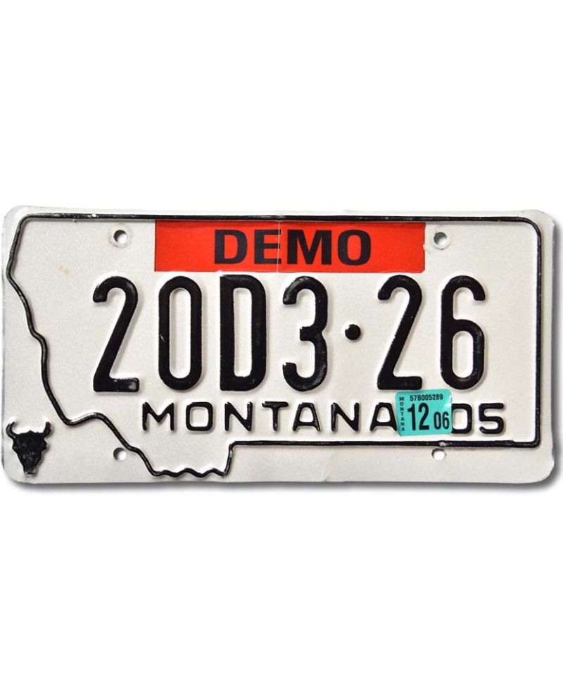 Tablica rejestracyjna USA Montana 2005 Dealer 20D3-26