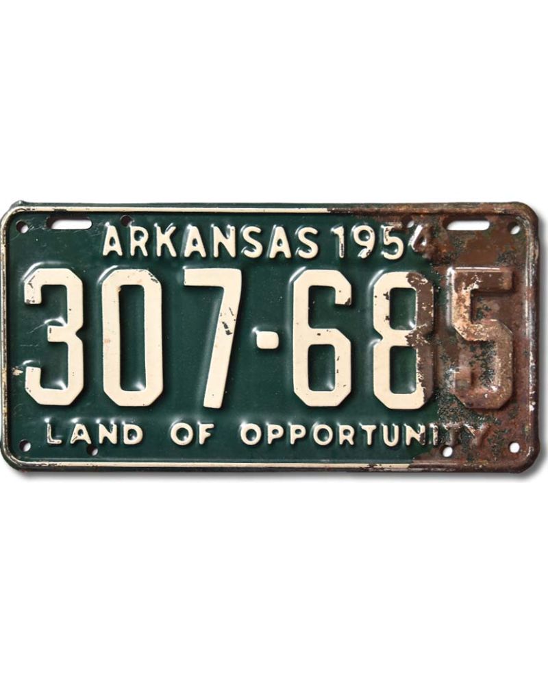 Americká SPZ Arkansas 1954 Opportunity 307-685