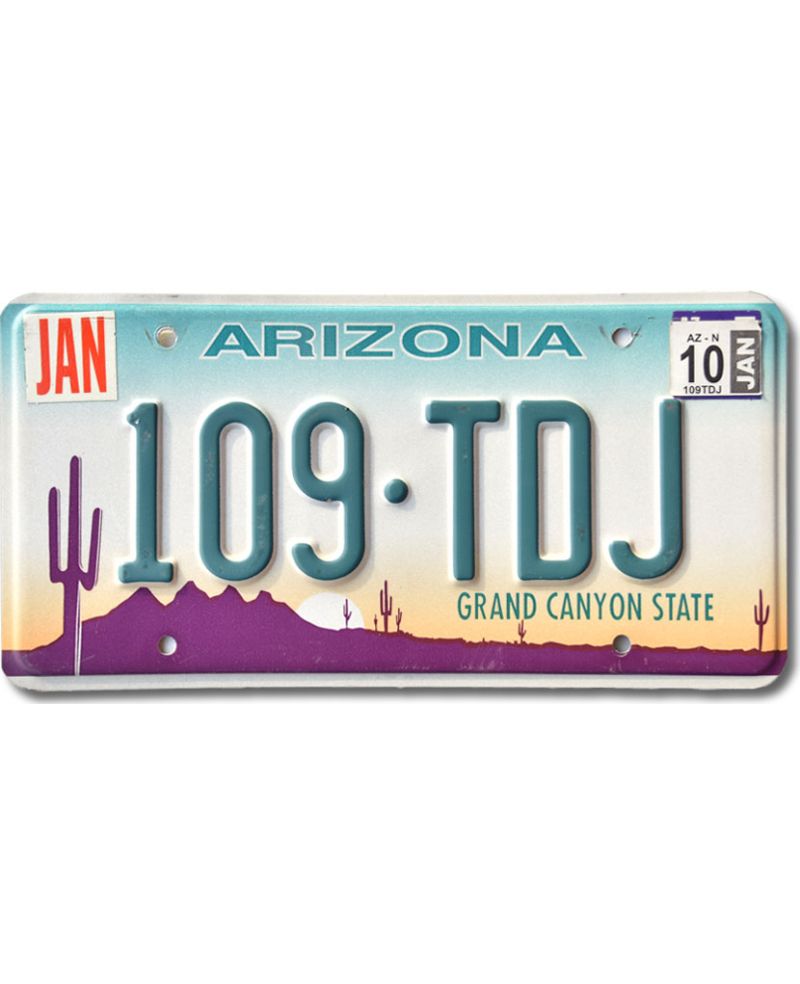 Americká SPZ Arizona Grand Canyon 109-TDJ