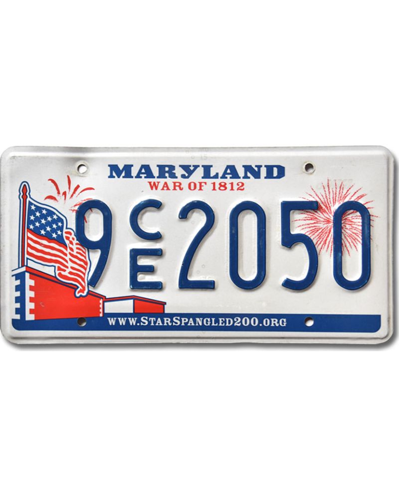 Americká SPZ Maryland Flag 9CE2050