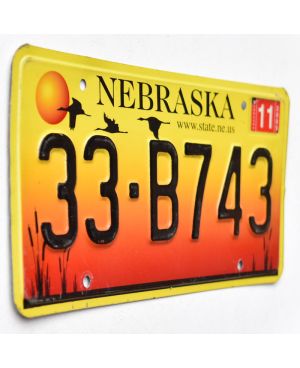 Americká SPZ Nebraska Sandhill Crane 33-B743