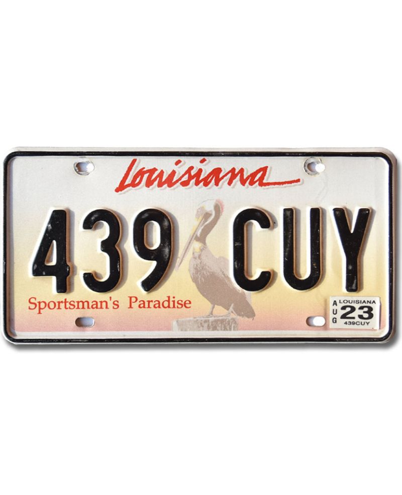 Americká SPZ Louisiana Sportsman´s Paradise 439 CUY
