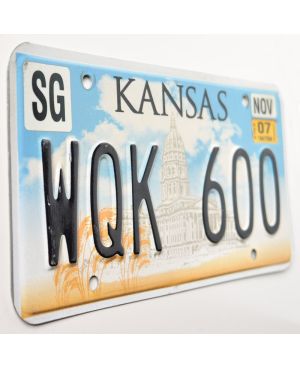 Tablica rejestracyjna USA Kansas Capitol