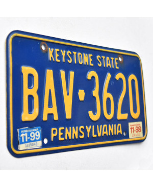 Tablica rejestracyjna USA Pennsylvania Keystone BAV-3620