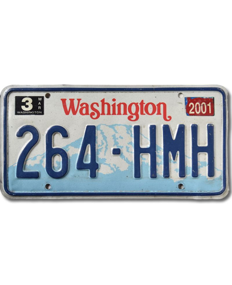Tablica rejestracyjna USA Washington Mountain 2001 264-HMH