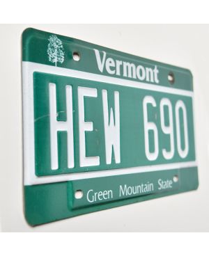 Americká SPZ Vermont Green State HEW 690