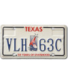 Tablica rejestracyjna USA Texas Statehood VLH 63C