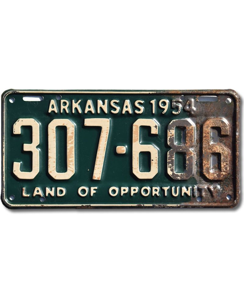 Americká SPZ Arkansas 1954 Opportunity 307-686