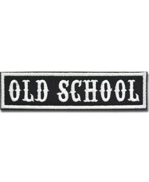 Naszywka Old School 10 cm x 2,5 cm