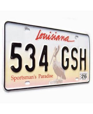 Americká SPZ Louisiana Sportsman´s Paradise 534 GSH