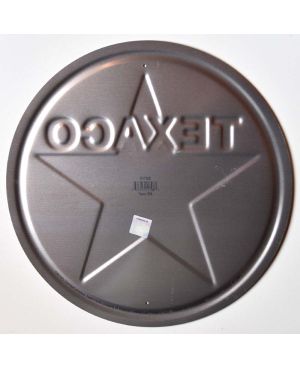 Tablica metalowa Texaco 1936 round 30 cm
