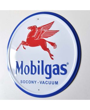 Tablica metalowa Mobilgas Pegasus 30cm