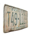 Tablica rejestracyjna USA Kansas 1950 The Wheat State T49-1129