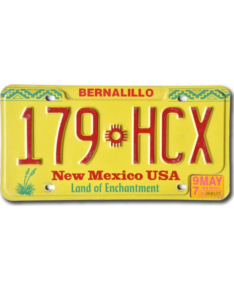 Tablica rejestracyjna USA New Mexico Enchantment 179 HCX