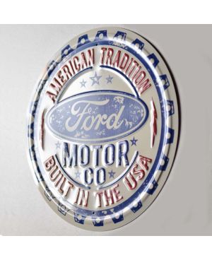 Plechová cedule Ford Motor Co. Tradition 30 cm