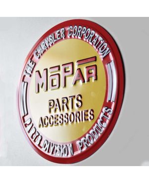Tablica metalowa Mopar Parts Accessories 30 cm