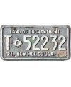 Tablica rejestracyjna USA New Mexico 1971 Enchantment T-52232