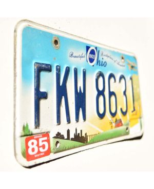 Americká SPZ Ohio Beautiful FKW 8631