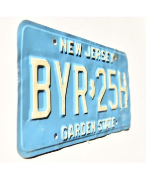 Americká SPZ New Jersey Garden State Blue BYR-25H
